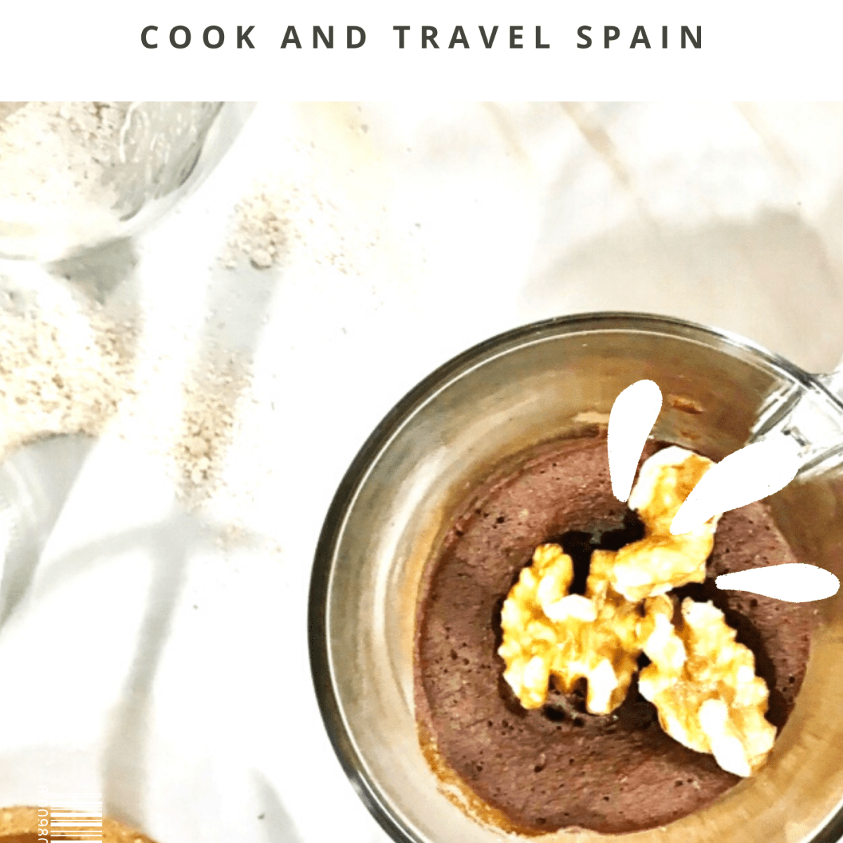 MUGCAKE DE AVENA, PLÁTANO Y CHOCOLATE