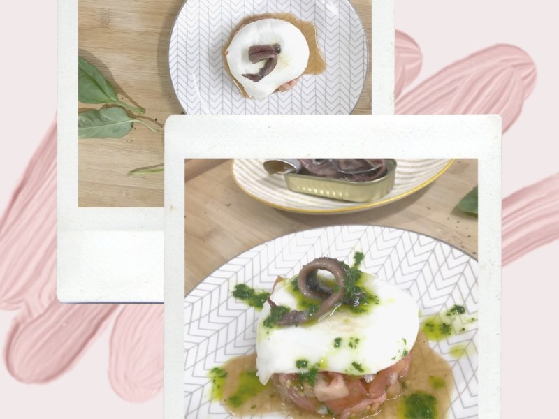 TARTAR DE TOMATE. RECETA PASO A PASO.