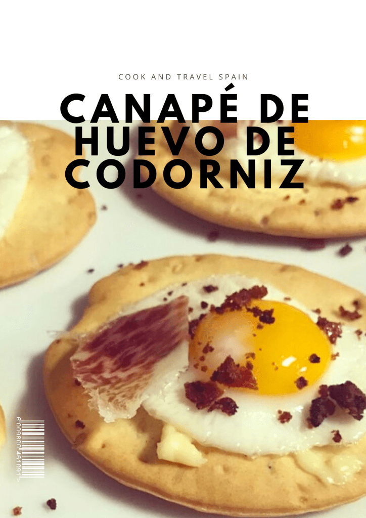 CANAPÉ DE HUEVO DE CODORNIZ
Una receta sencilla y mismo un entrante original para cualquier cena.