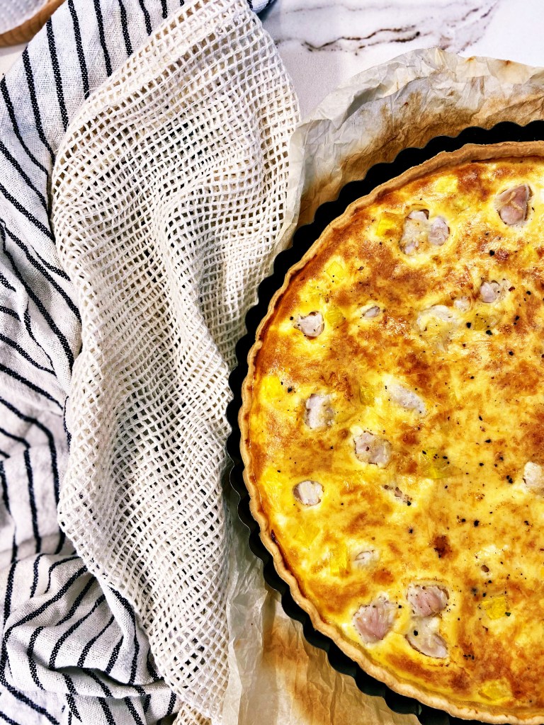 CÓMO HACER UN QUICHÉ DE CALABAZA Y PAVO, receta paso a paso! No te pierdas! 