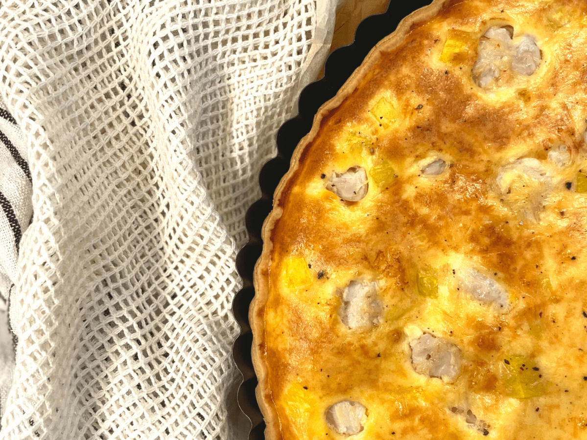 QUICHÉ DE CALABAZA Y PAVO