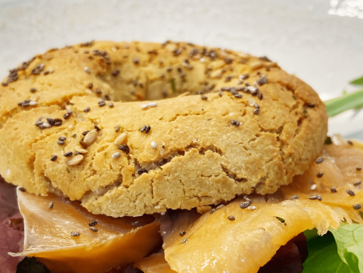 BAGELS SALUDABLES CON MUY POCOS INGREDIENTES